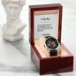 To my Man | I will love you until the end of time | Easter | Birthday | Gift Watch