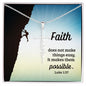Faith | Graduation | Easter | Faith Cross Necklace