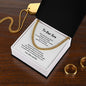 To Our Son | Graduation | Birthday | Easter | Cuban Link Chain