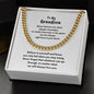 To My Grandson | Birthday | Easter | Graduation | Cuban Link Chain