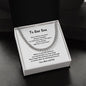 To Our Son | Graduation | Birthday | Easter | Cuban Link Chain