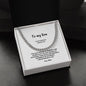 To my Son | Cuban Link Chain