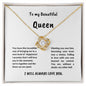 To my Queen | Love Knot Necklace