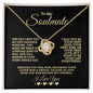To my Soulmate | My Forever Valentine | Love Knot Necklace
