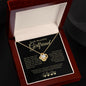 To Beautiful Girlfriend | Love Knot Necklace