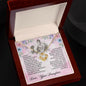 To Mom, Love Daughter | Easter | Birthday | Mother's Day | Love Knot Necklace