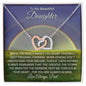 To my Daughter | Birthday | Graduation | Easter | Interlocking Hearts Necklace