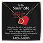 Soulmate | Birthday | Anniversary | Delicate Heart Necklace