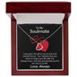 Soulmate | Birthday | Anniversary | Delicate Heart Necklace