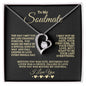 To My Soulmate | Happy Valentine's Day | Forever Love Necklace