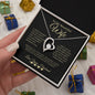 To My Beautiful Wife | Forever Love Necklace