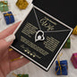 To My Beautiful Wife | Forever Love Necklace