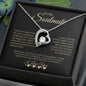 To My Soulmate | I Love You | Forever Love Necklace