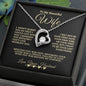 To My Beautiful Wife | Forever Love Necklace