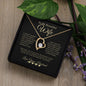 To My Beautiful Wife | Forever Love Necklace