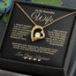 To My Beautiful Wife | Forever Love Necklace