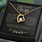 To My Beautiful Wife | Forever Love Necklace