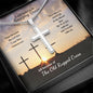 Easter | Faith | Family | Stainless Cross Necklace
