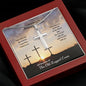 Easter | Faith | Family | Stainless Cross Necklace