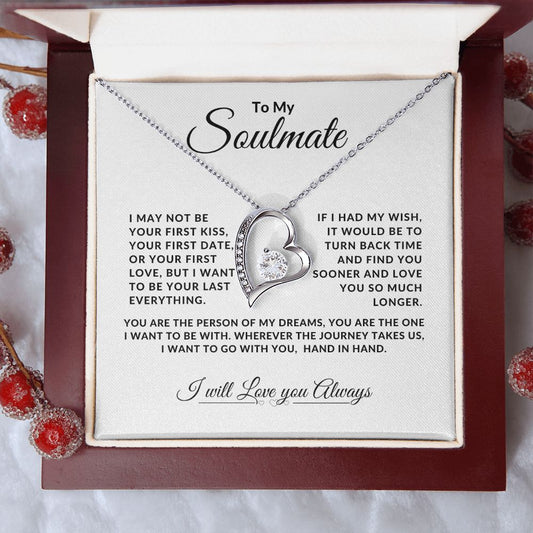 Soulmate | I Love you Always | Forever Love Necklace