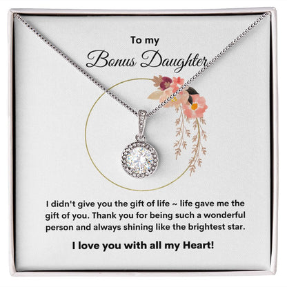 To my Bonus Daughter | Eternal Hope Necklace