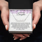 To my Beautiful Daughter | Easter | Graduation | Birthday | Custom Name Necklace