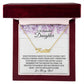 To my Beautiful Daughter | Easter | Graduation | Birthday | Custom Name Necklace