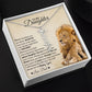 To my Daughter | Vertical Name Necklace | Graduation | Birthday