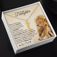 To my Daughter | Vertical Name Necklace | Graduation | Birthday