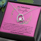 To My Fabulous Daughter | Forever Love Necklace